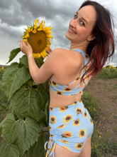 Load image into Gallery viewer, Sunflower drawstring shorts - The Enviro Co