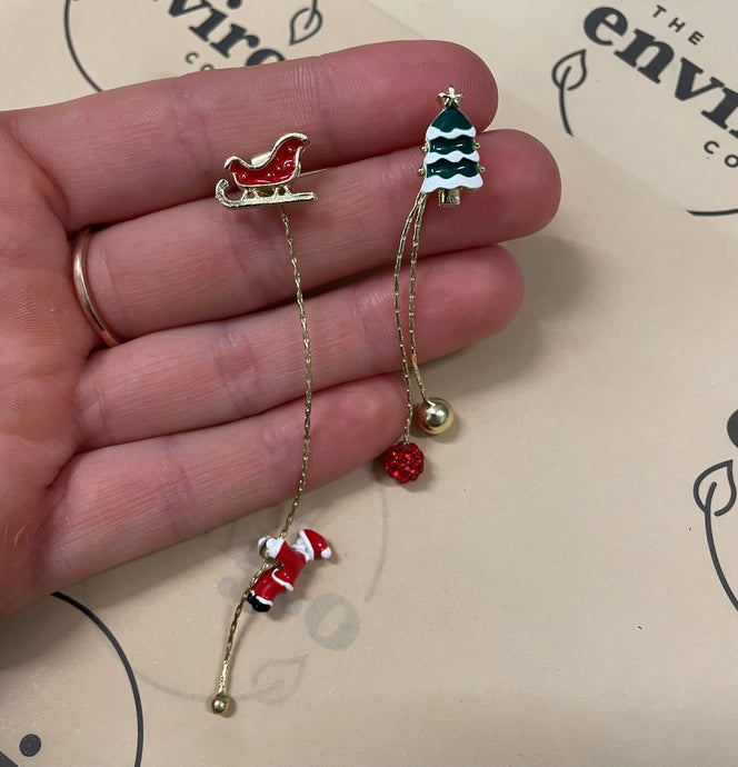 Christmas Earrings - The Enviro Co